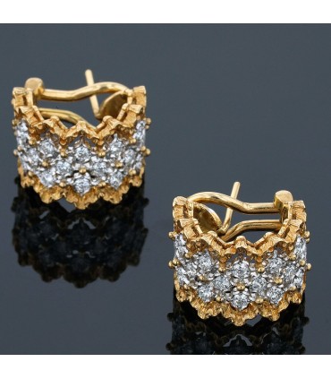 Boucles d’oreilles Buccellati Rombi