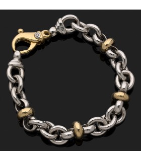 Bracelet or et diamant