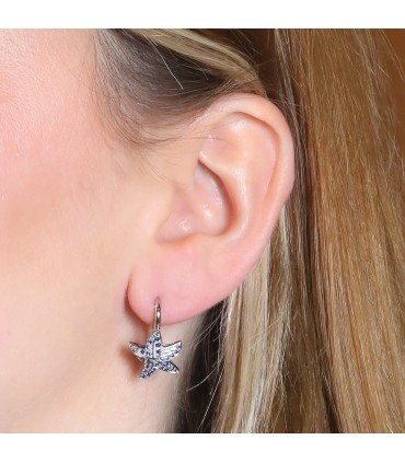 Audemars Piguet sapphires and gold earrings