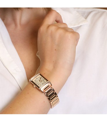 Jaeger Lecoultre Reverso diamonds and gold watch