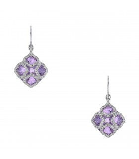 Chopard Imperiale amethyst, diamonds and gold earrings