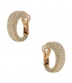 O.J. Perrin Arena diamonds and gold earrings