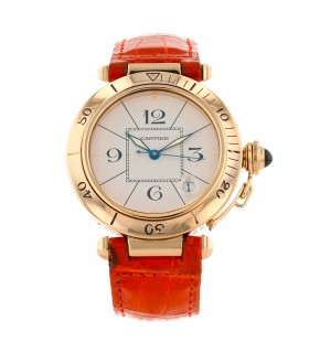 Cartier Pasha gold watch