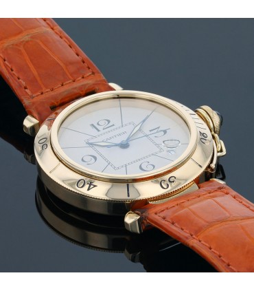 Cartier Pasha gold watch