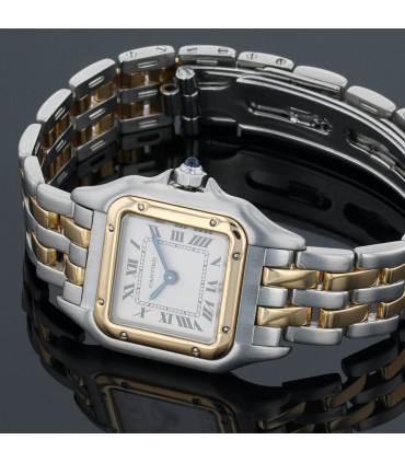 Cartier Panthère stainless steel and gold watch