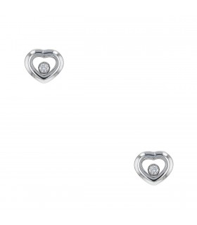 Chopard Happy Diamonds gold and diamonds earrings