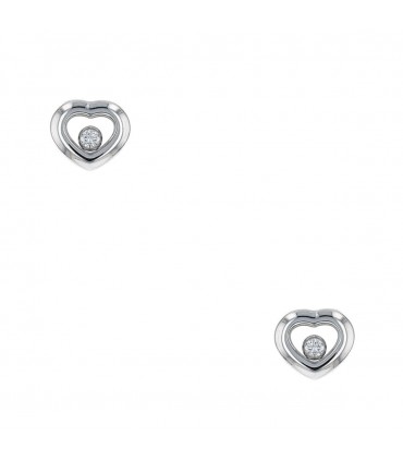 Chopard Happy Diamonds gold and diamonds earrings