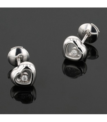 Chopard Happy Diamonds gold and diamonds earrings