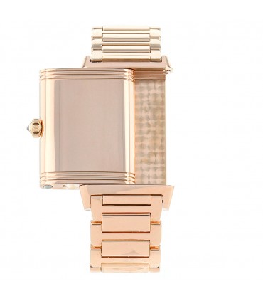 Jaeger Lecoultre Reverso diamonds and gold watch