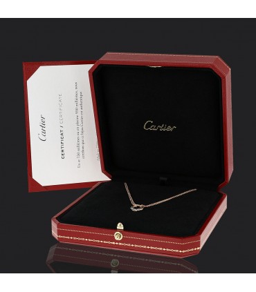 Cartier Trinity three tones gold necklace