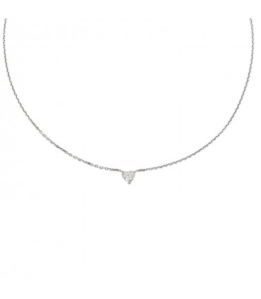 Collier or et diamants