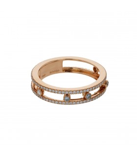 Messika Move Romane diamonds and gold ring