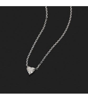 Collier or et diamants