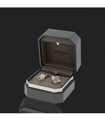 Messika Glam’Azone diamonds and gold earrings