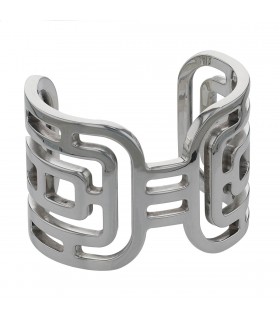 Hermès Arcane silver bracelet