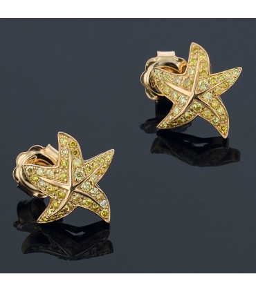 Audemars Piguet diamonds and gold earrings