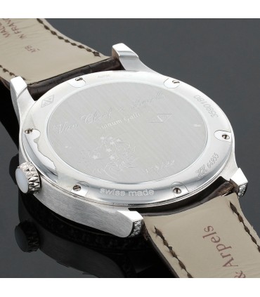Van Cleef & Arpels Midnight Constellation Gallus diamonds and gold watch