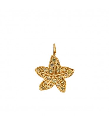 Audemars Piguet diamonds and gold pendant