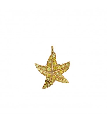 Audemars Piguet diamonds and gold pendant