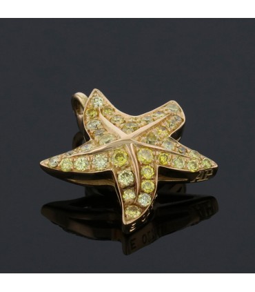 Audemars Piguet diamonds and gold pendant