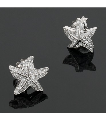 Audemars Piguet diamonds and gold earrings