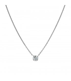 Diamond and gold necklace