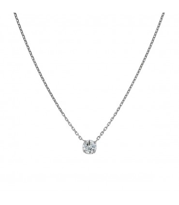 Diamond and gold necklace