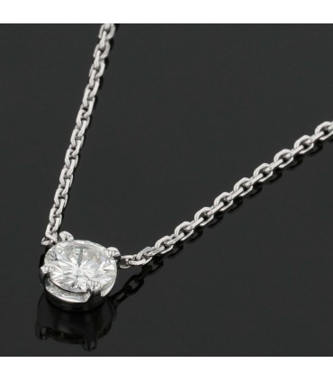 Collier or et diamant
