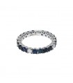 Alliance or, saphirs, diamants