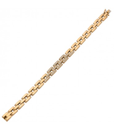 Cartier Tyrana diamonds and gold bracelet