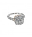 Pomellato Nudo diamonds and gold ring