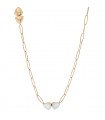 Vhernier Freccia mother-of-pearl and gold long necklace