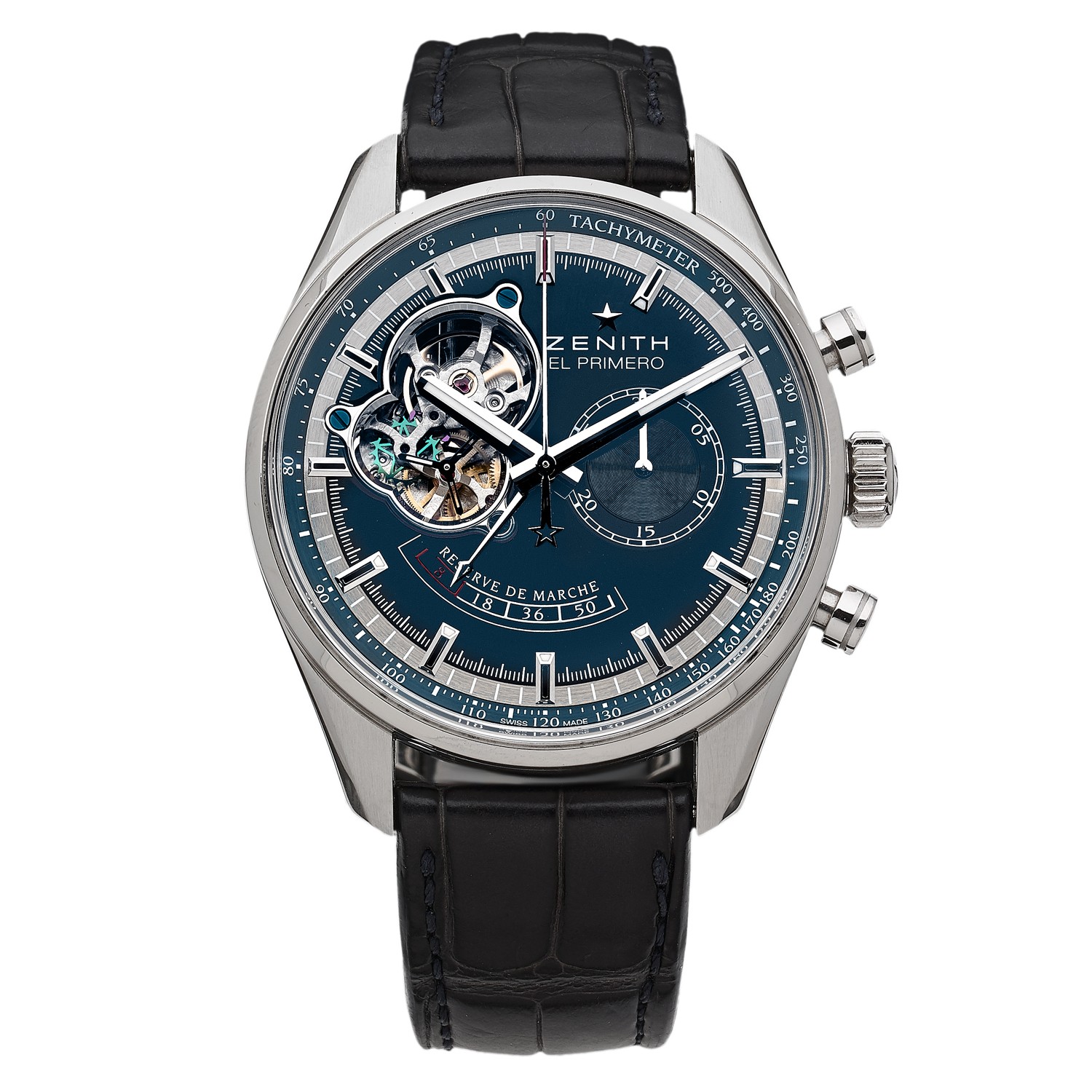 Zenith el primero top chronomaster open power reserve