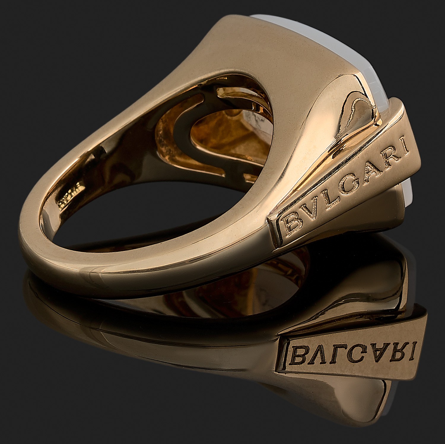 Bulgari signet ring outlet