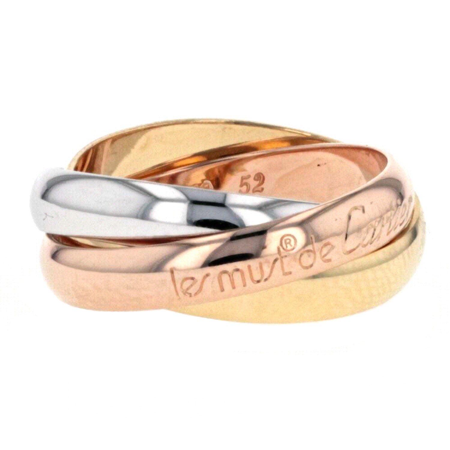 Les must de cartier trinity ring outlet