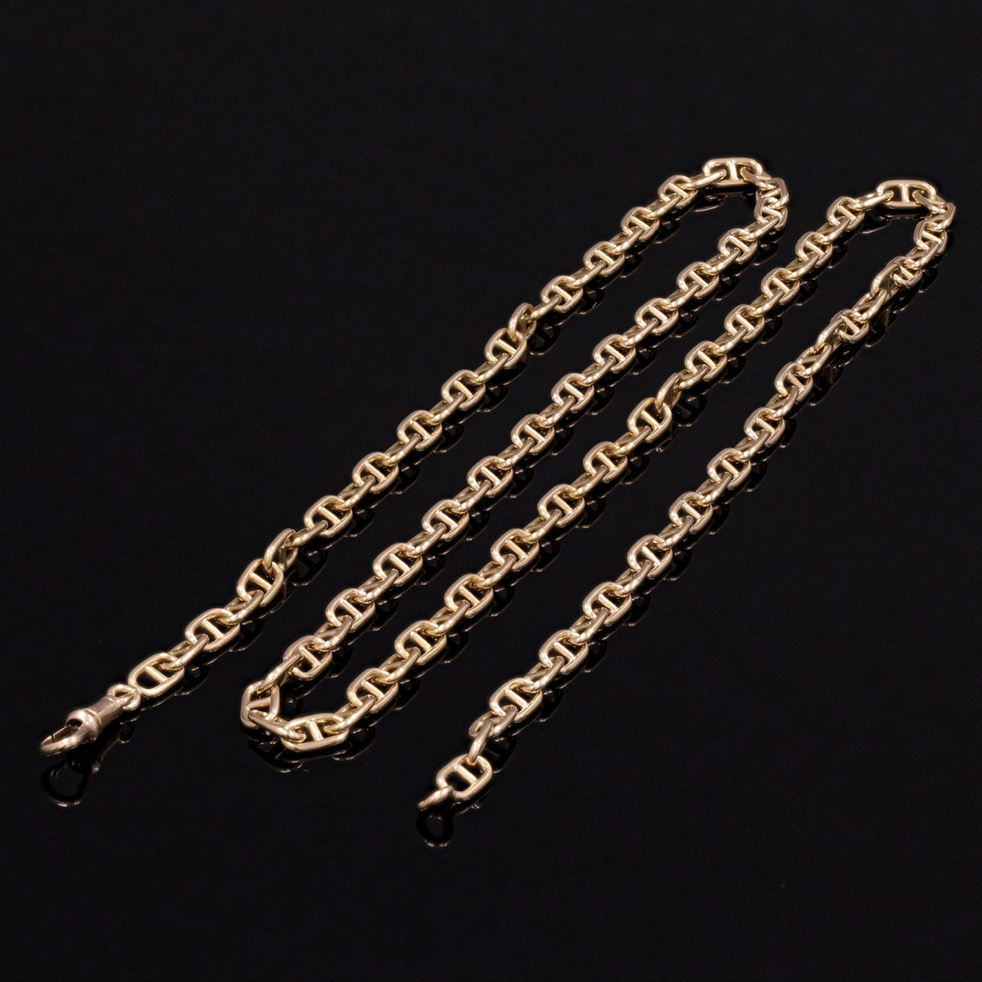 Champ de mines Significatif entrer en collision chaine cartier homme or
