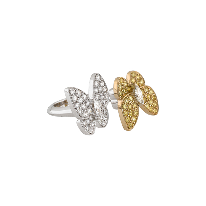 Bague papillon outlet van cleef