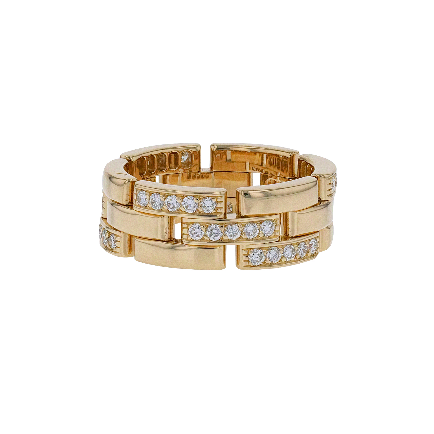 Bague maillon panthère cartier 2025