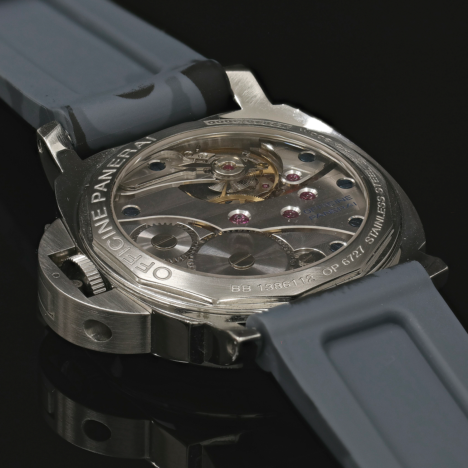 Officine Panerai Luminor Marina stainless steel watch