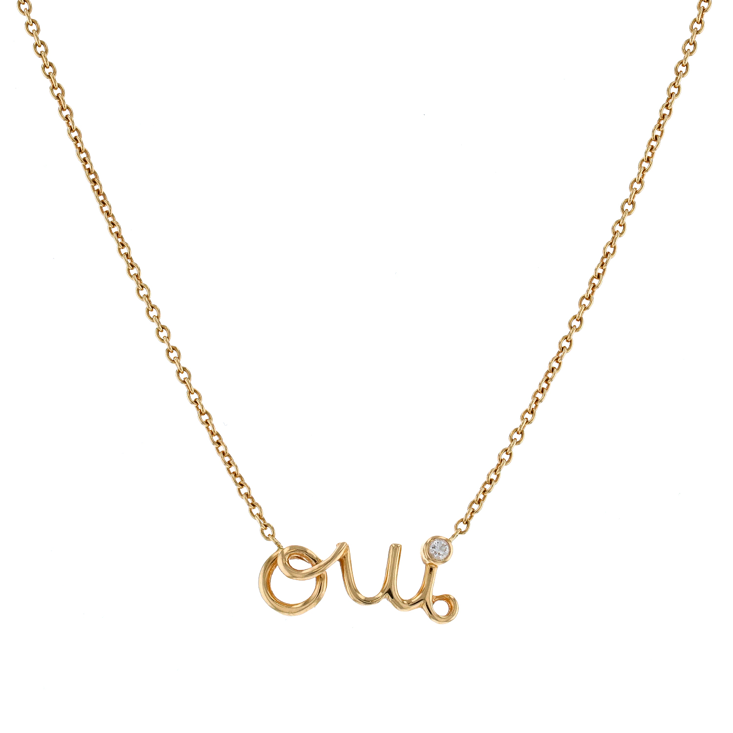 Dior hotsell oui necklace