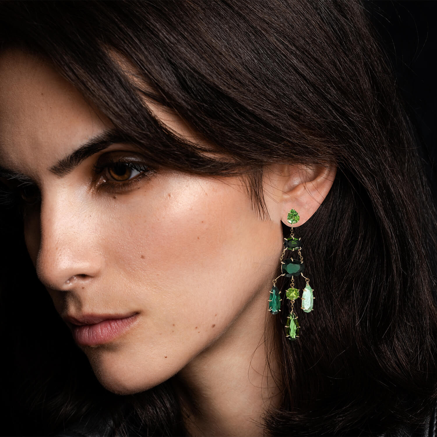Stern earrings sale