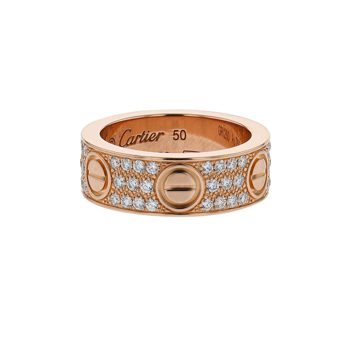 Cartier love ring pave diamonds shop
