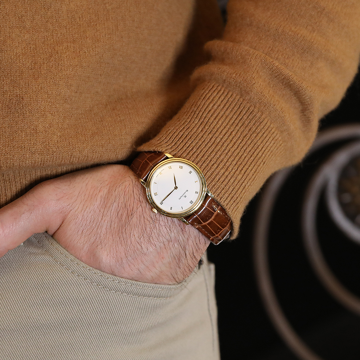 Blancpain shop villeret gold