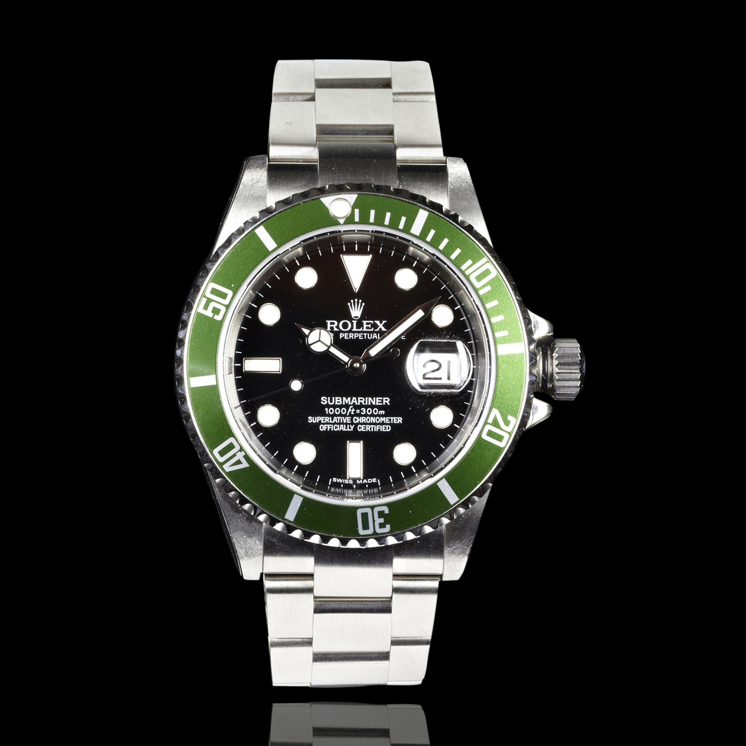 Montre Rolex Submariner Verte