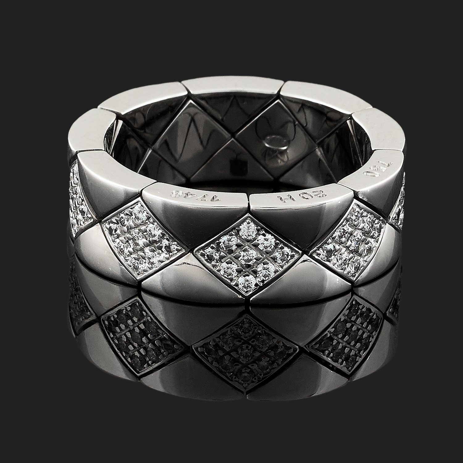 Bague matelassée chanel best sale