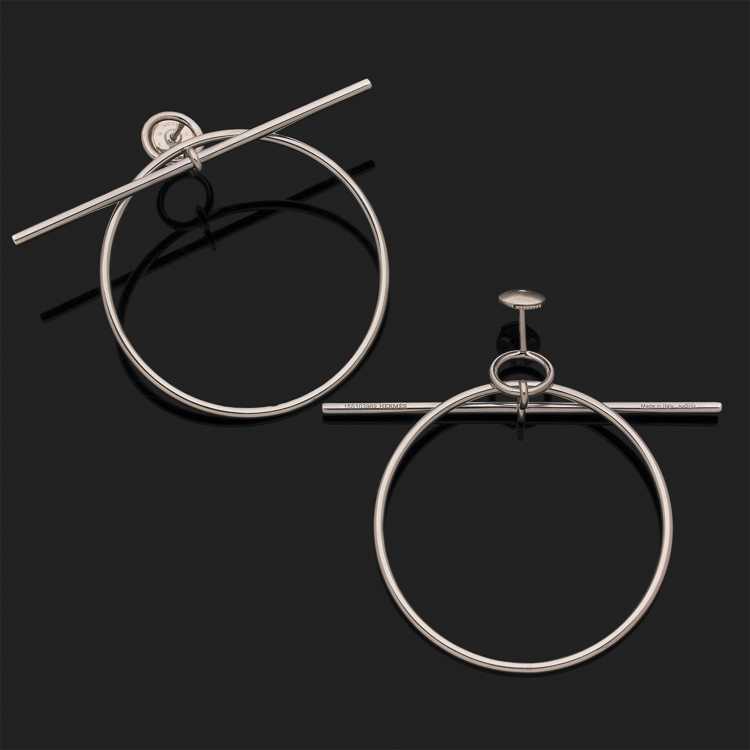 Boucles d'oreilles Hermès Loop