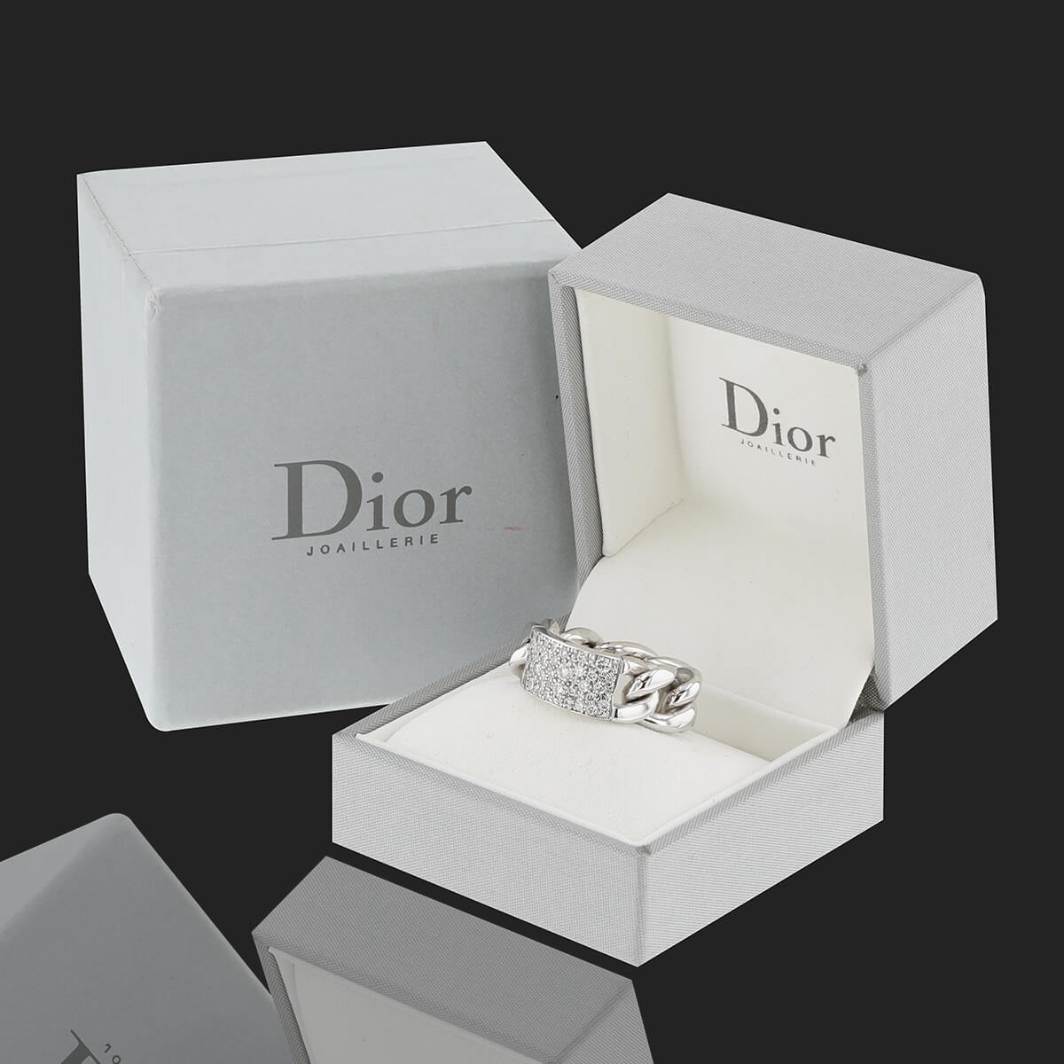 Dior Gourmette diamonds and gold ring