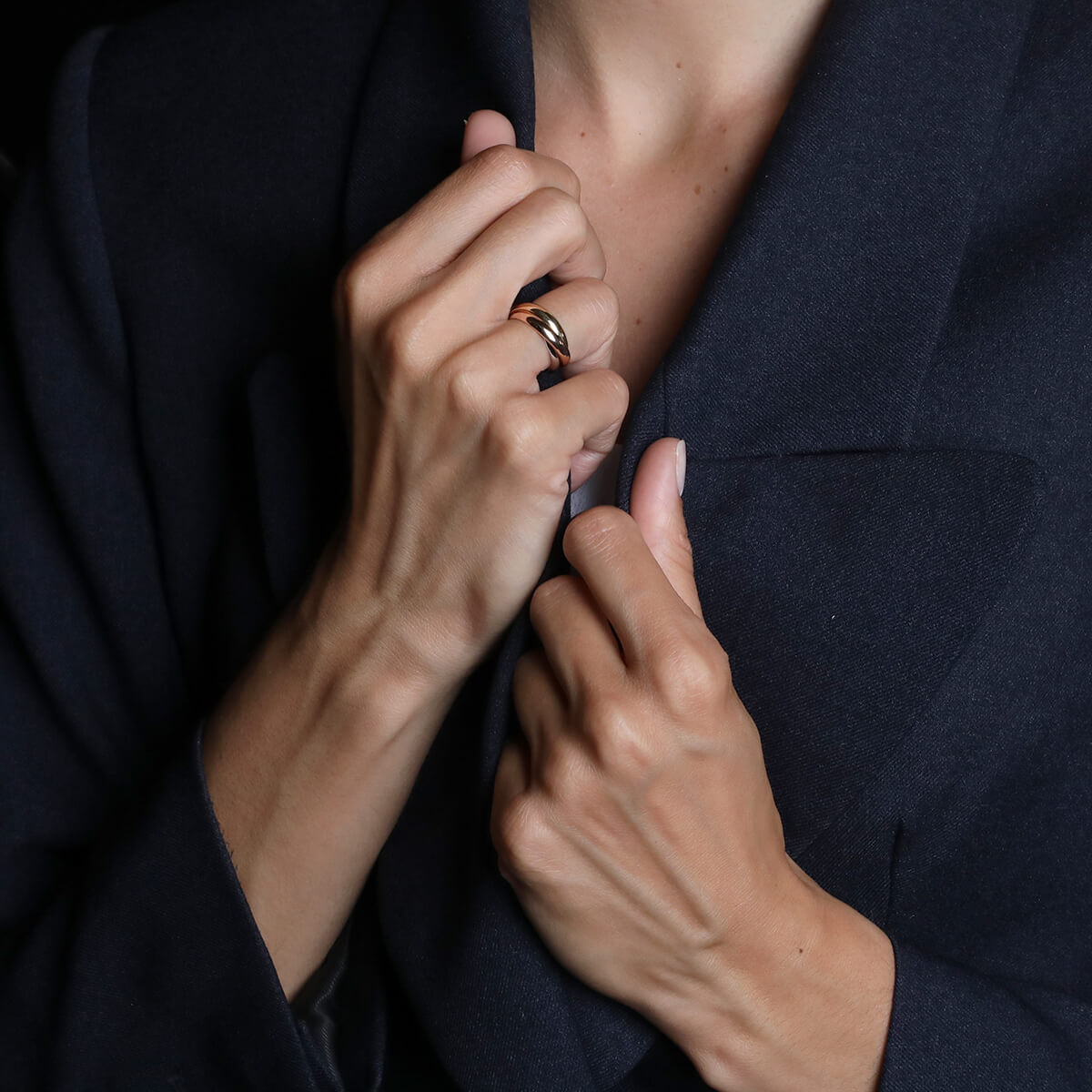 Prix bague best sale trinity cartier