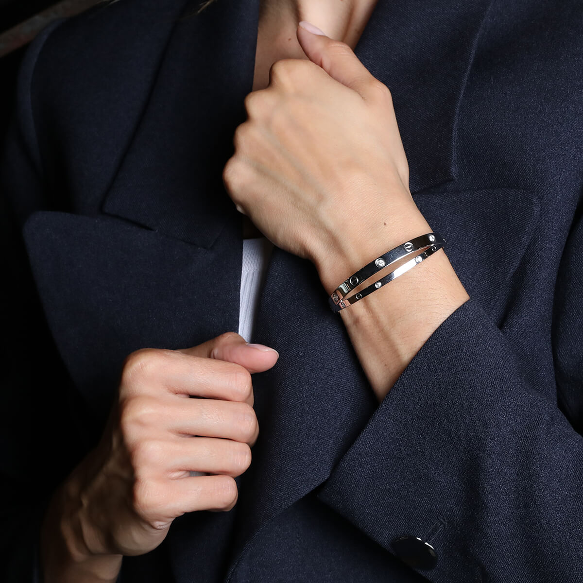 Cartier love double bracelet store