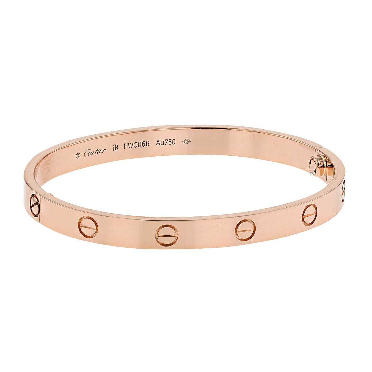 Cartier love bracelet sizes in inches cheap